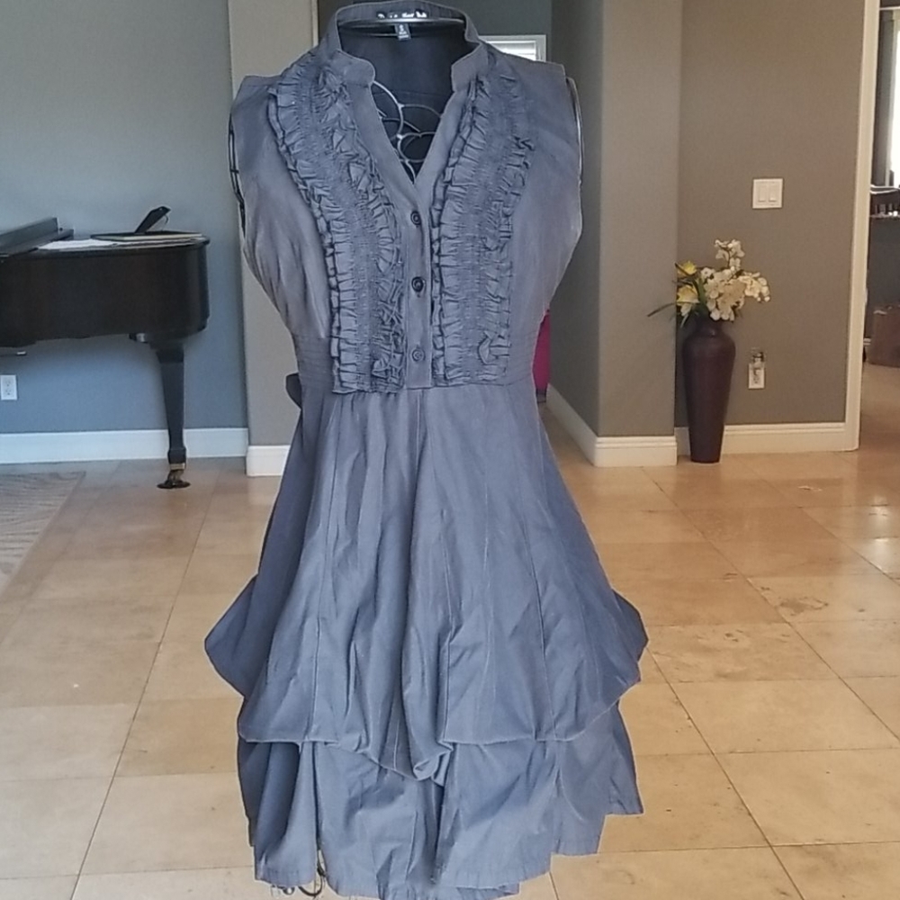 Double zero black dress size S